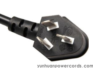 中國電源線 (3C電源線) 國標(biāo)CCC認(rèn)證三芯10A彎角蛇形GB2099標(biāo)準(zhǔn)AC電源連接線插頭(圖1) 中國電源線 (3C電源線) 國標(biāo)CCC認(rèn)證三芯10A彎角蛇形GB2099標(biāo)準(zhǔn)AC電源連接線插頭(圖1)