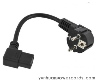歐洲電源線 (Schuko電源線) CEE7/7煙斗插,IEC 60320 C13彎頭品子尾,左轉(zhuǎn),右轉(zhuǎn)電腦插, 定制電源線長度,歐盟德國通用,VDE,CE安規(guī)認(rèn)證電源連接線(圖1) 歐洲電源線 (Schuko電源線) CEE7/7煙斗插,IEC 60320 C13彎頭品子尾,左轉(zhuǎn),右轉(zhuǎn)電腦插, 定制電源線長度,歐盟德國通用,VDE,CE安規(guī)認(rèn)證電源連接線(圖1)